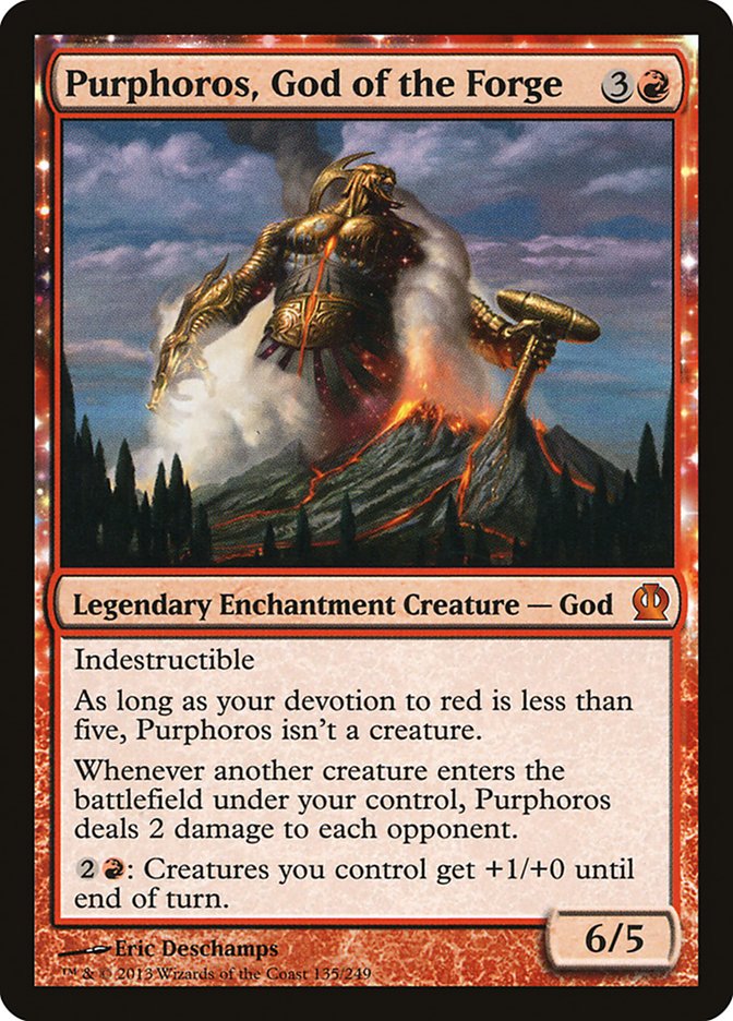 Purphoros, God of the Forge [Theros] | Play N Trade Winnipeg