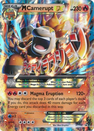 M Camerupt EX (XY198) (Jumbo Card) [XY: Black Star Promos] | Play N Trade Winnipeg