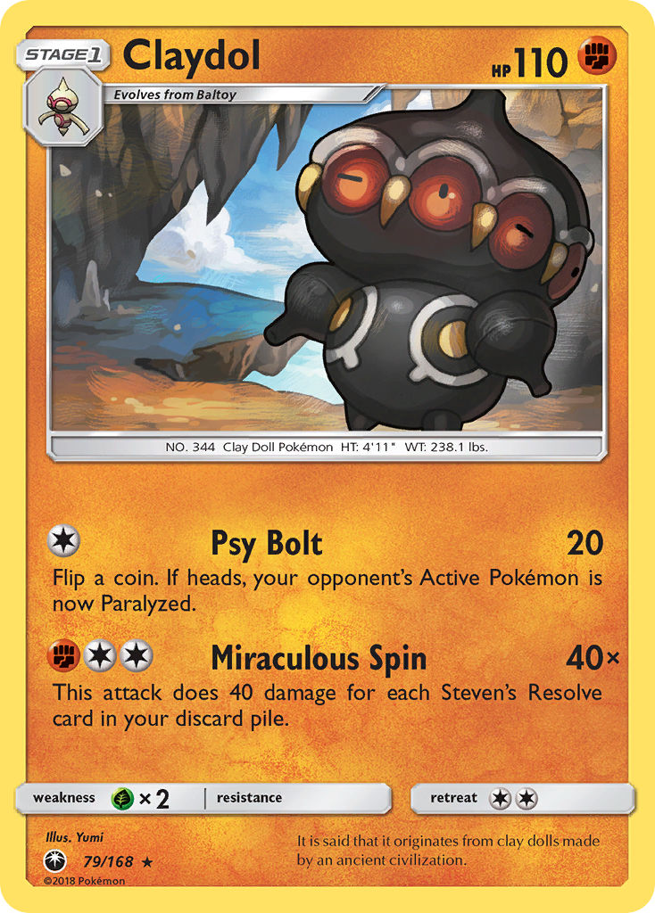 Claydol (79/168) [Sun & Moon: Celestial Storm] | Play N Trade Winnipeg