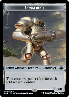 Construct Token [Dominaria Remastered Tokens] | Play N Trade Winnipeg