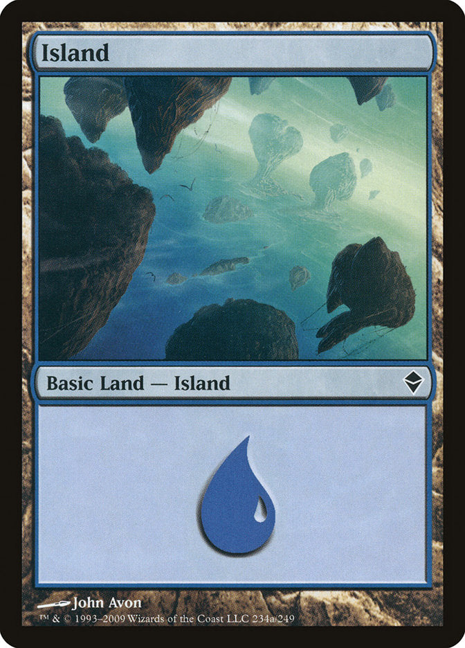 Island (234a) [Zendikar] | Play N Trade Winnipeg