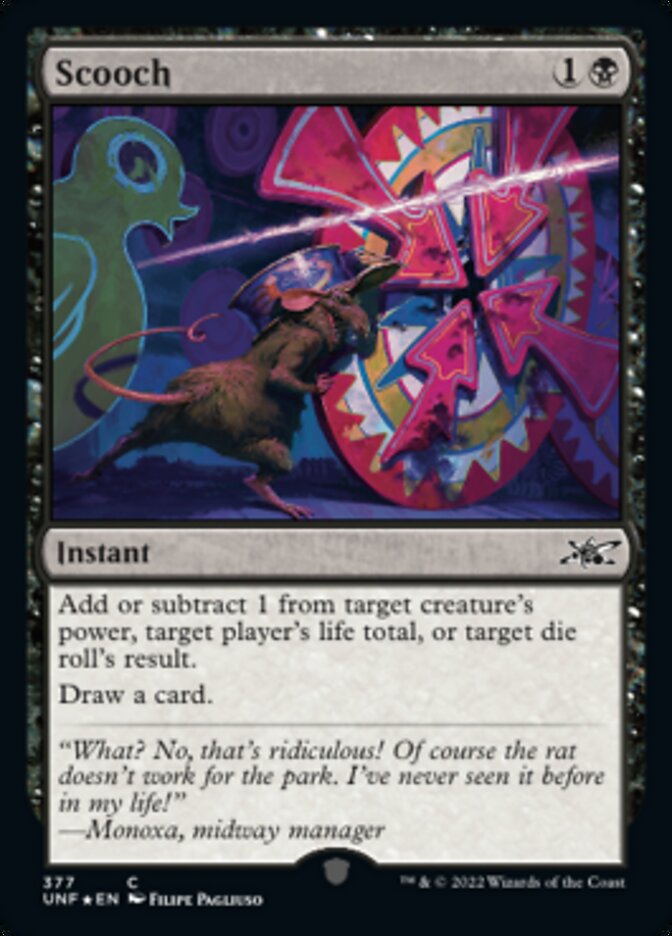 Scooch (Galaxy Foil) [Unfinity] | Play N Trade Winnipeg