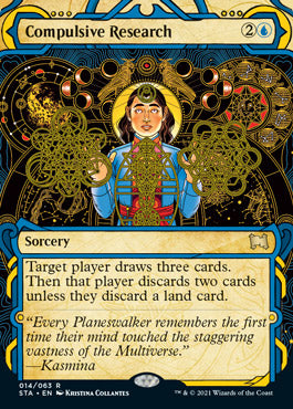 Compulsive Research (Etched Foil) [Strixhaven Mystical Archive] | Play N Trade Winnipeg