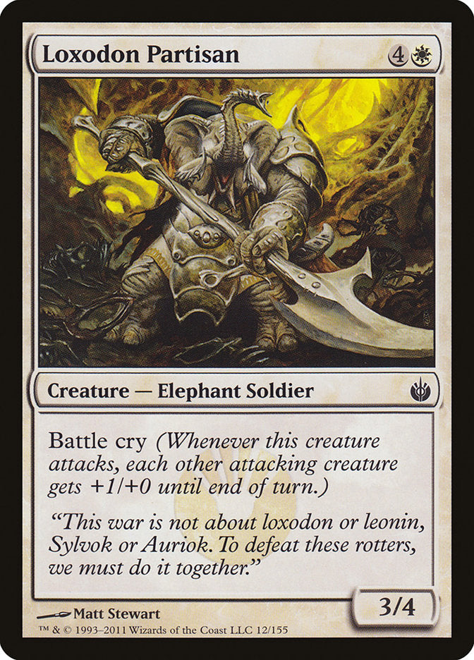 Loxodon Partisan [Mirrodin Besieged] | Play N Trade Winnipeg