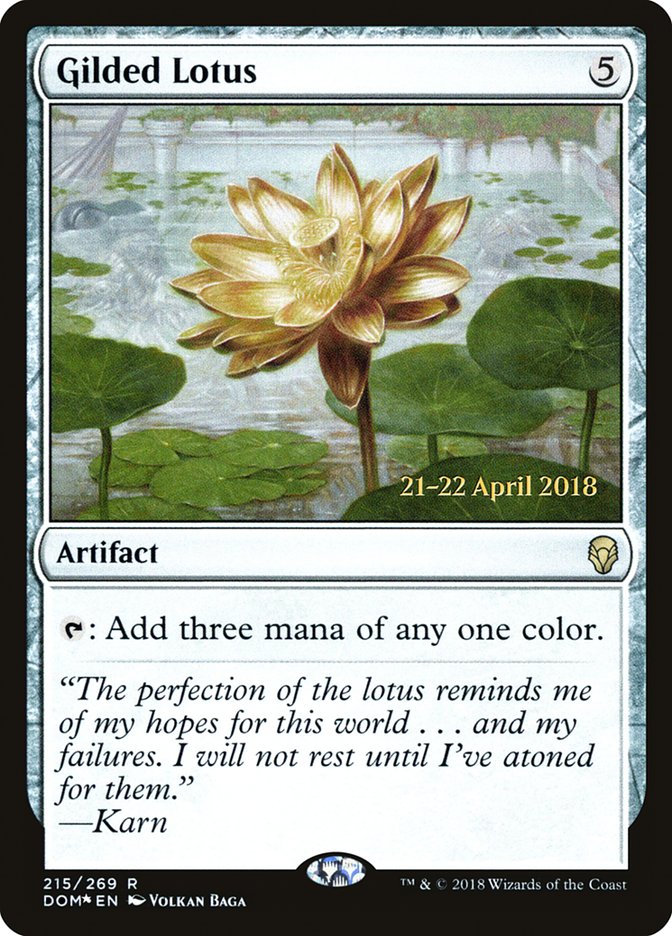 Gilded Lotus  [Dominaria Prerelease Promos] | Play N Trade Winnipeg