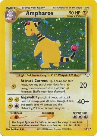 Ampharos (1/64) [Neo Revelation Unlimited] | Play N Trade Winnipeg