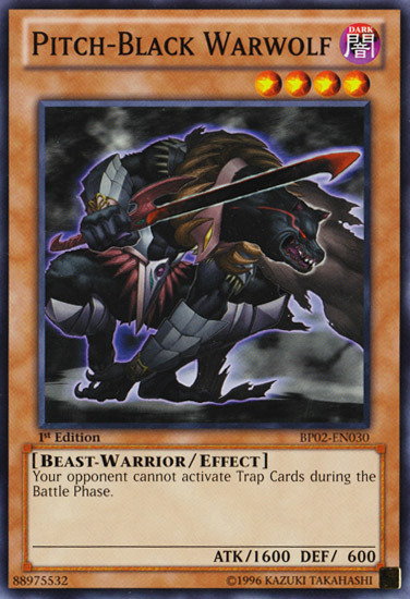 Pitch-Black Warwolf [BP02-EN030] Common | Play N Trade Winnipeg