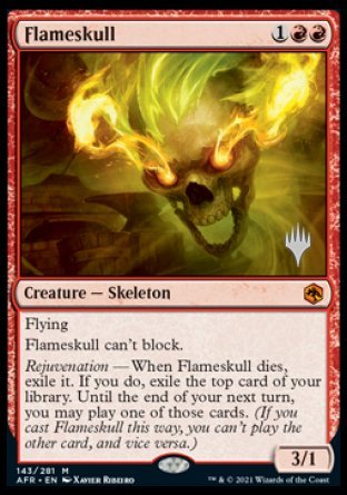 Flameskull (Promo Pack) [Dungeons & Dragons: Adventures in the Forgotten Realms Promos] | Play N Trade Winnipeg