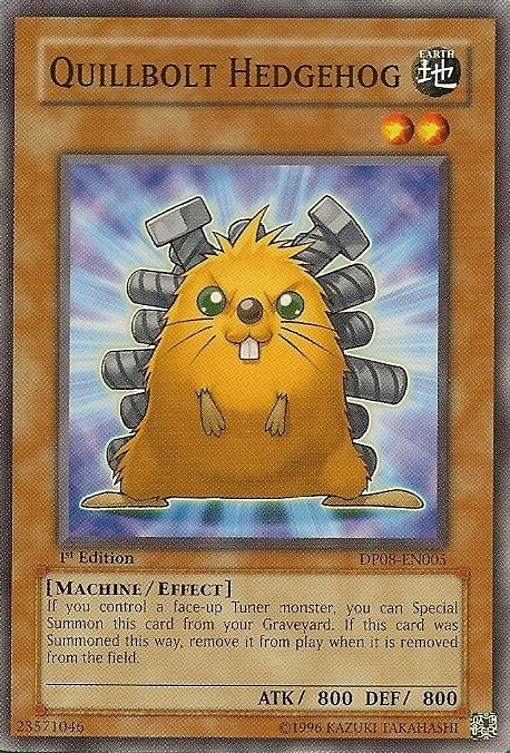 Quillbolt Hedgehog [DP08-EN005] Common | Play N Trade Winnipeg