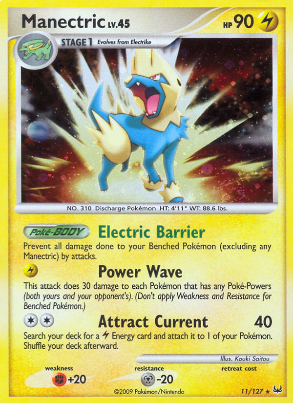 Manectric (11/127) [Platinum: Base Set] | Play N Trade Winnipeg