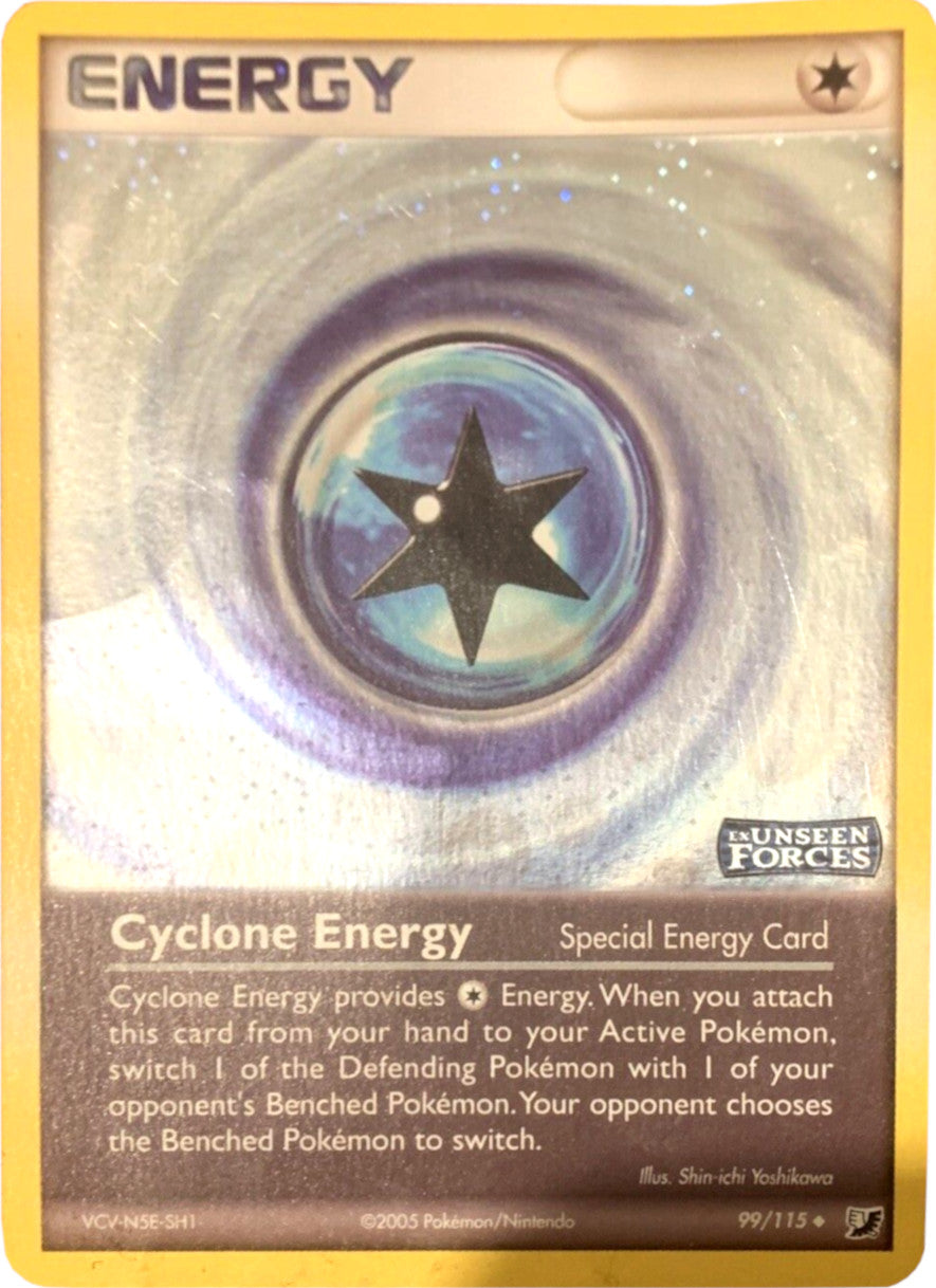 Cyclone Energy (99/115) (Stamped) [EX: Unseen Forces] | Play N Trade Winnipeg