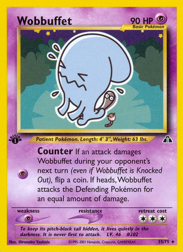 Wobbuffet (35/75) [Neo Discovery 1st Edition] | Play N Trade Winnipeg