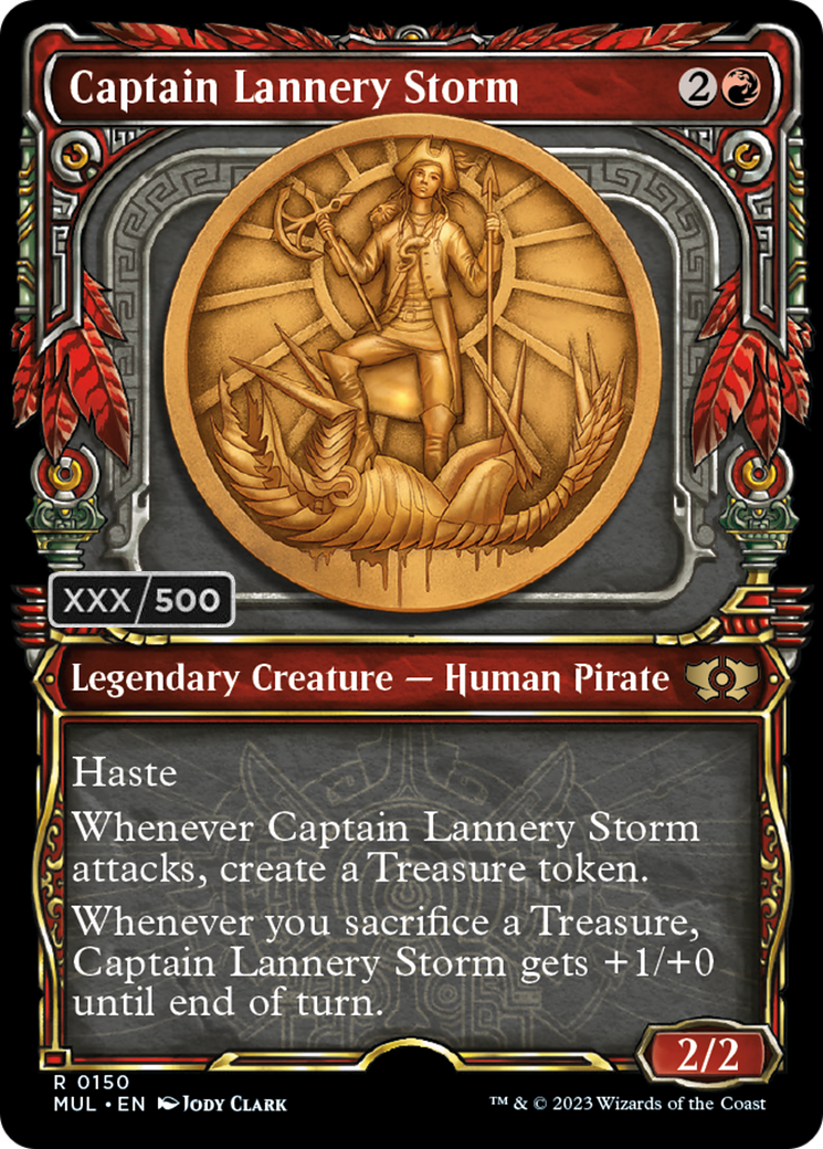 Captain Lannery Storm (Serialized) [Multiverse Legends] | Play N Trade Winnipeg