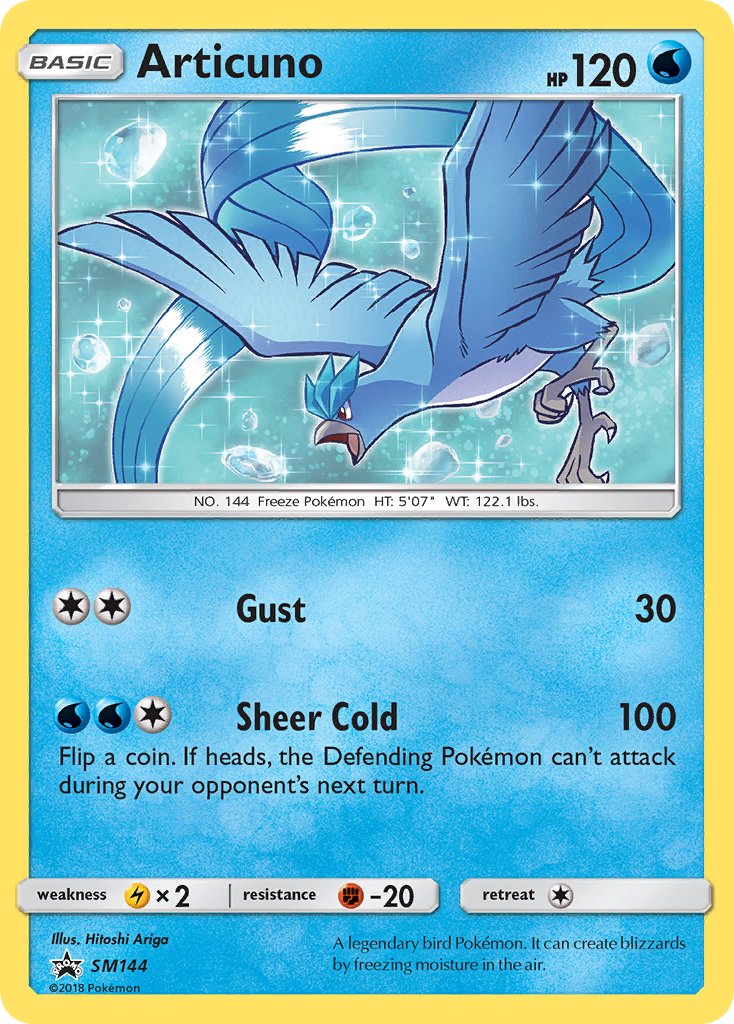 Articuno (SM144) [Sun & Moon: Black Star Promos] | Play N Trade Winnipeg