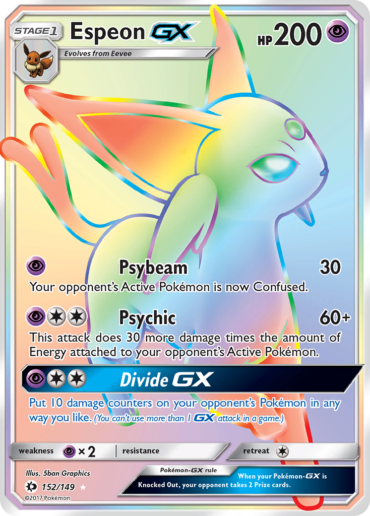 Espeon GX (152/149) [Sun & Moon: Base Set] | Play N Trade Winnipeg