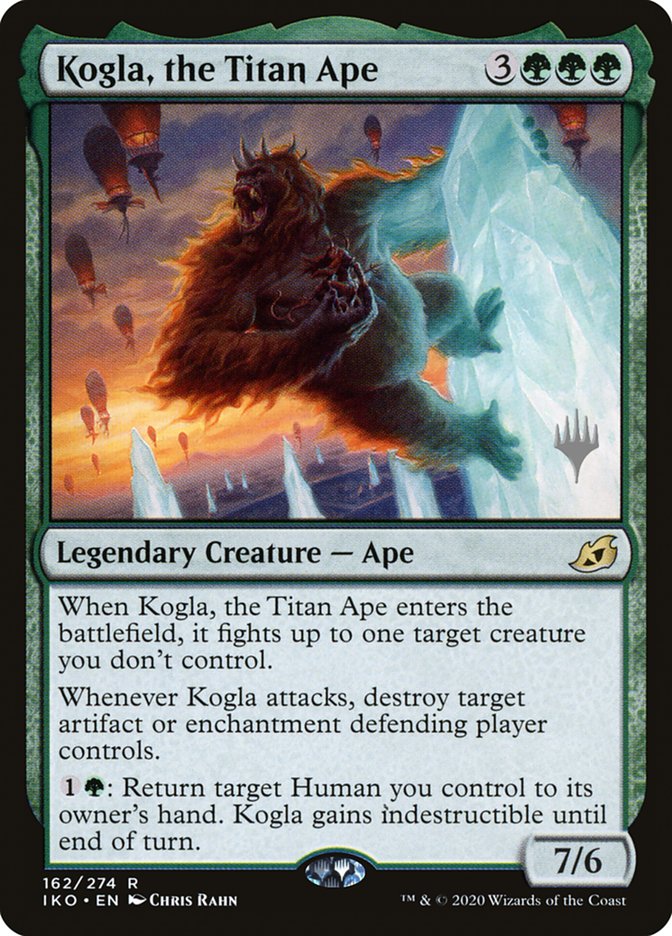 Kogla, the Titan Ape (Promo Pack) [Ikoria: Lair of Behemoths Promos] | Play N Trade Winnipeg