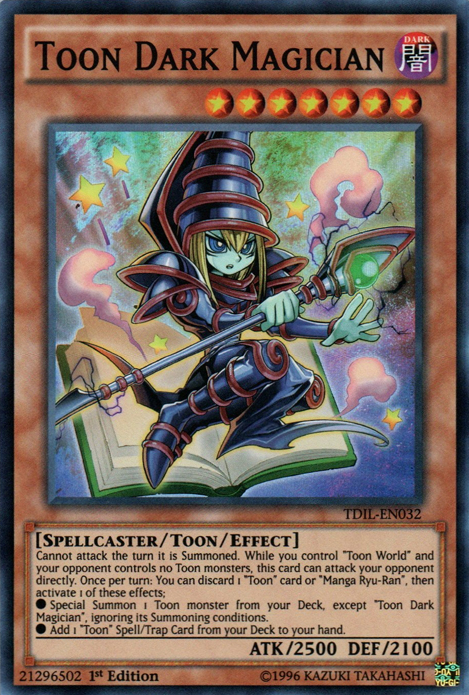 Toon Dark Magician [TDIL-EN032] Super Rare | Play N Trade Winnipeg
