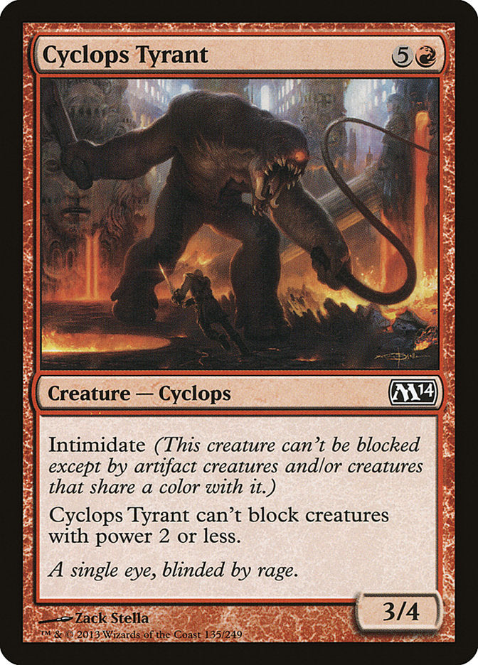 Cyclops Tyrant [Magic 2014] | Play N Trade Winnipeg