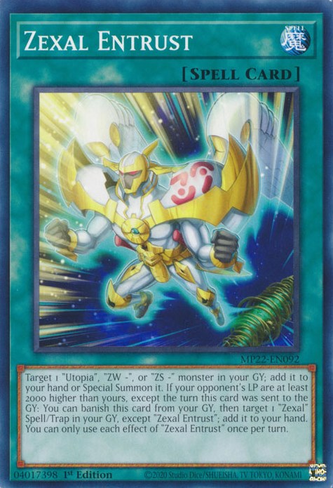 Zexal Entrust [MP22-EN092] Common | Play N Trade Winnipeg