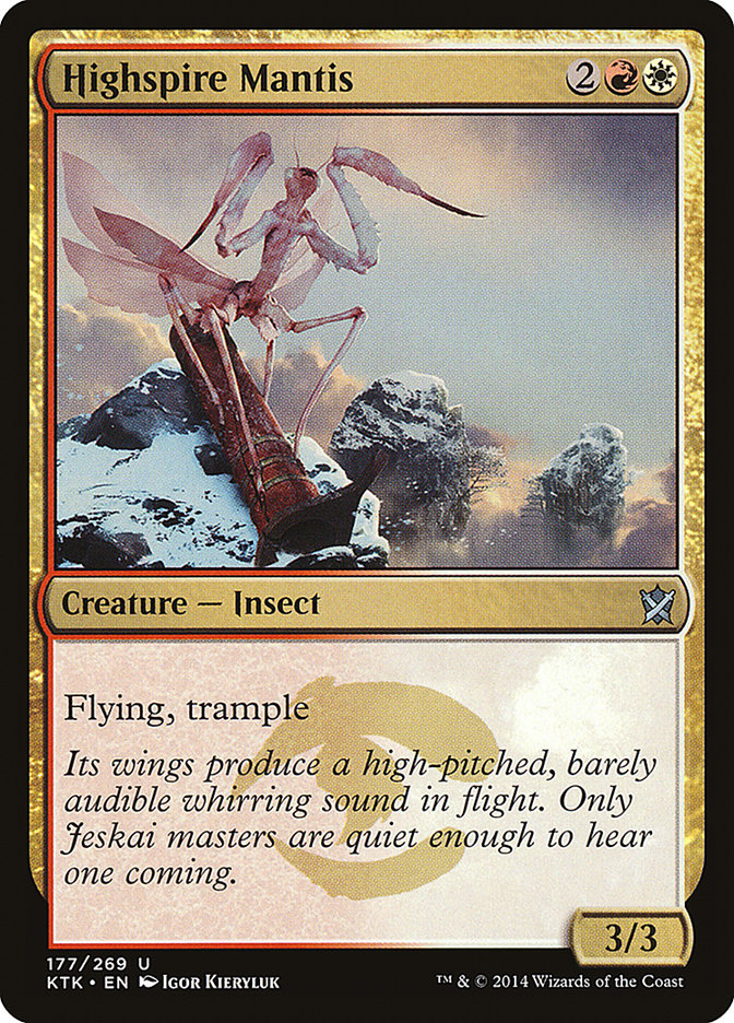 Highspire Mantis [Khans of Tarkir] | Play N Trade Winnipeg