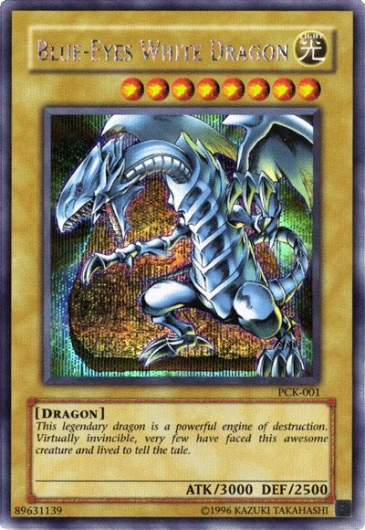 Blue-Eyes White Dragon (Power of Chaos: Kaiba the Revenge) [PCK-001] Secret Rare | Play N Trade Winnipeg