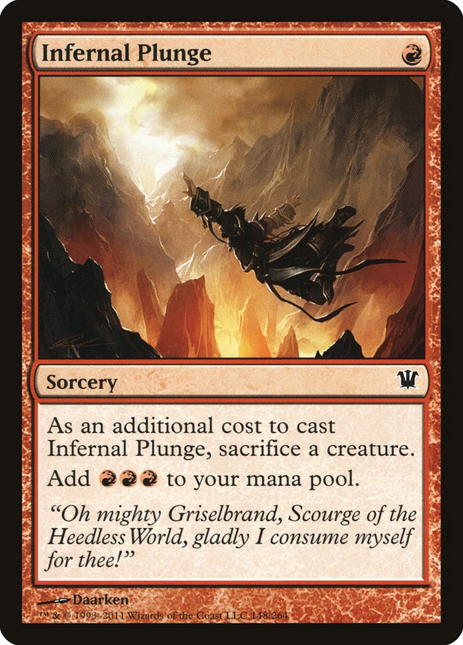 Infernal Plunge [Innistrad] | Play N Trade Winnipeg