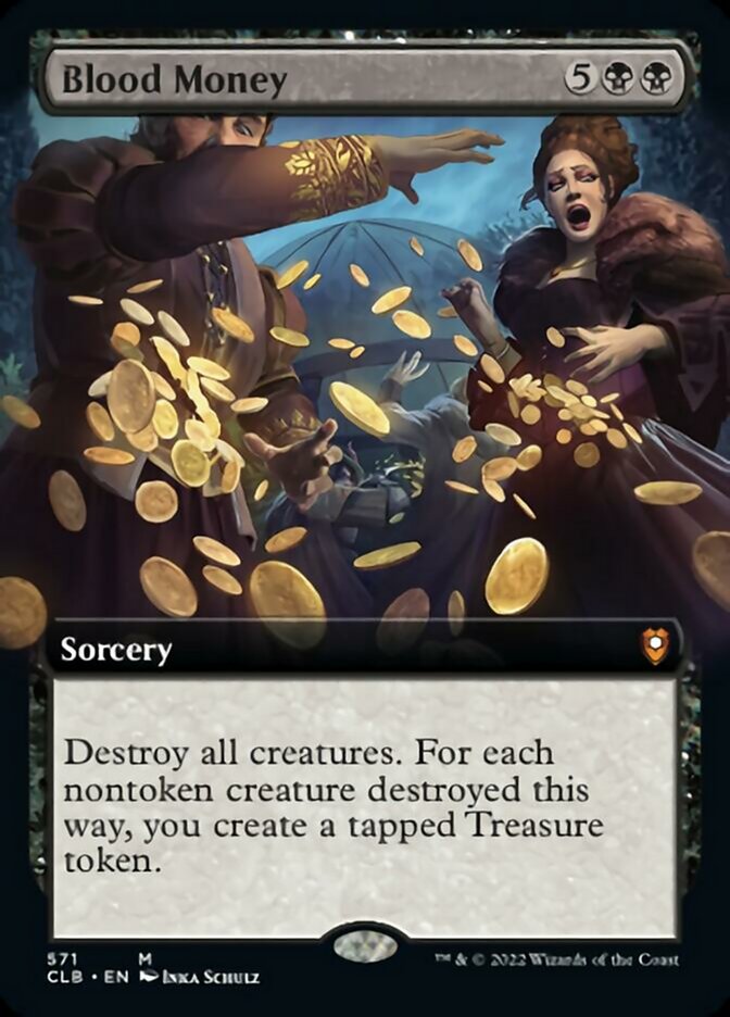 Blood Money (Extended Art) [Commander Legends: Battle for Baldur's Gate] | Play N Trade Winnipeg