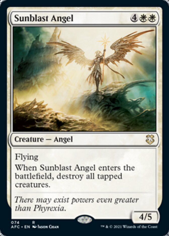 Sunblast Angel [Dungeons & Dragons: Adventures in the Forgotten Realms Commander] | Play N Trade Winnipeg