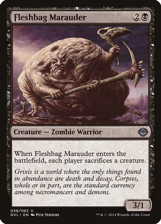 Fleshbag Marauder (Garruk vs. Liliana) [Duel Decks Anthology] | Play N Trade Winnipeg