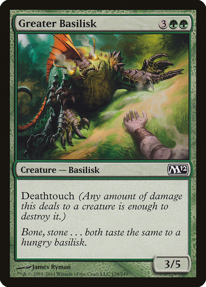 Greater Basilisk [Magic 2012] | Play N Trade Winnipeg