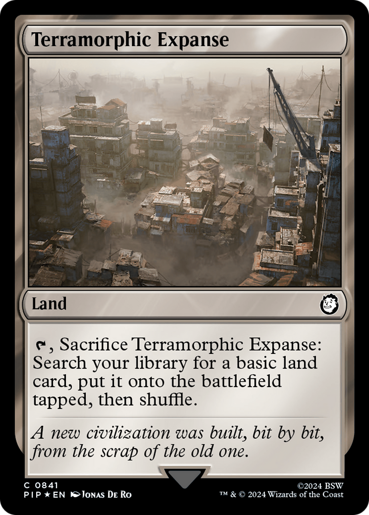 Terramorphic Expanse (Surge Foil) [Fallout] | Play N Trade Winnipeg