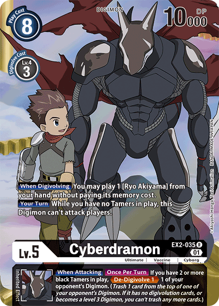 Cyberdramon [EX2-035] (Alternate Art) [Digital Hazard] | Play N Trade Winnipeg