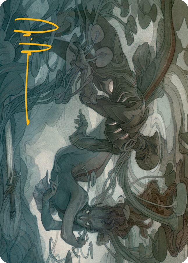 Emry, Lurker of the Loch Art Card (Gold-Stamped Signature) [March of the Machine Art Series] | Play N Trade Winnipeg