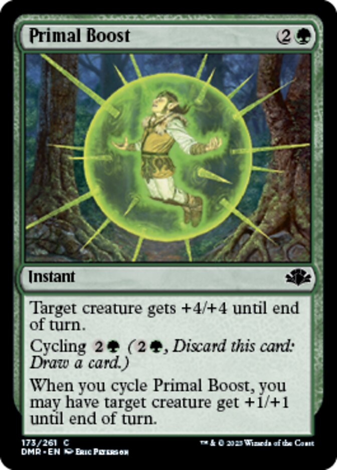 Primal Boost [Dominaria Remastered] | Play N Trade Winnipeg