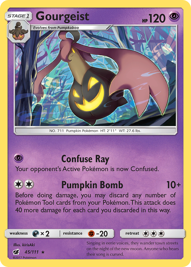 Gourgeist (45/111) [Sun & Moon: Crimson Invasion] | Play N Trade Winnipeg