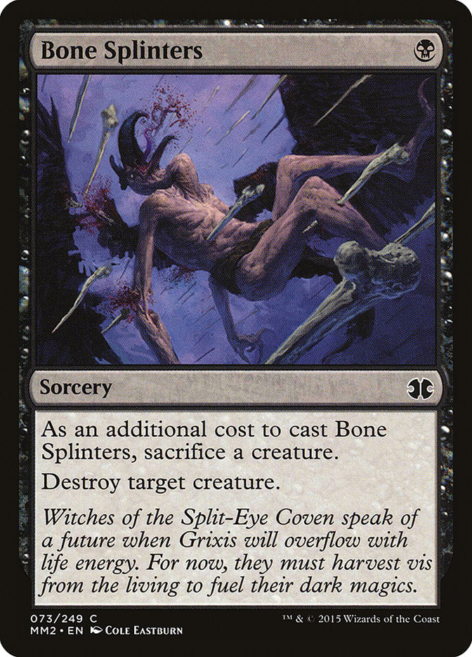 Bone Splinters [Modern Masters 2015] | Play N Trade Winnipeg