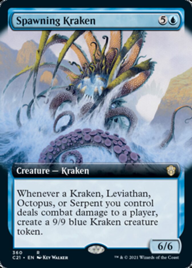 Spawning Kraken (Extended) [Commander 2021] | Play N Trade Winnipeg