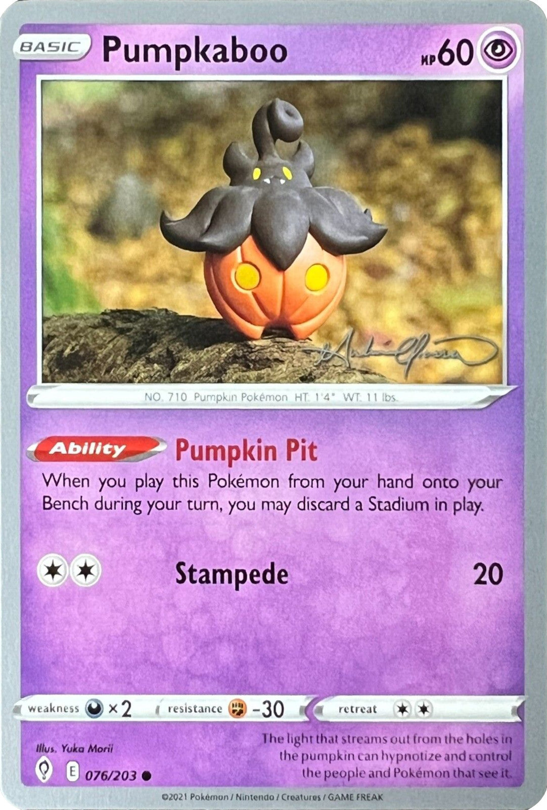 Pumpkaboo (076/203) (The Shape of Mew - Andre Chiasson) [World Championships 2022] | Play N Trade Winnipeg