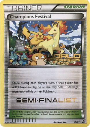 Champions Festival (XY91) (2015 Semi-Finalist) [XY: Black Star Promos] | Play N Trade Winnipeg