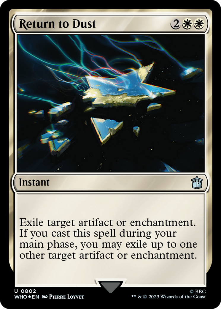 Return to Dust (Surge Foil) [Doctor Who] | Play N Trade Winnipeg