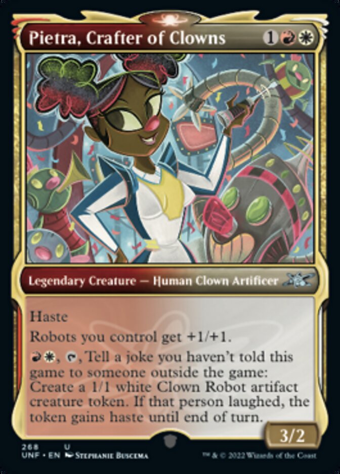 Pietra, Crafter of Clowns (Showcase) [Unfinity] | Play N Trade Winnipeg