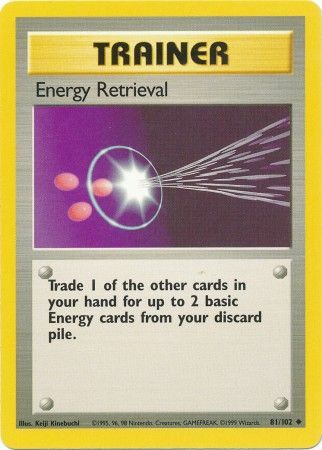 Energy Retrieval (81/102) [Base Set Unlimited] | Play N Trade Winnipeg