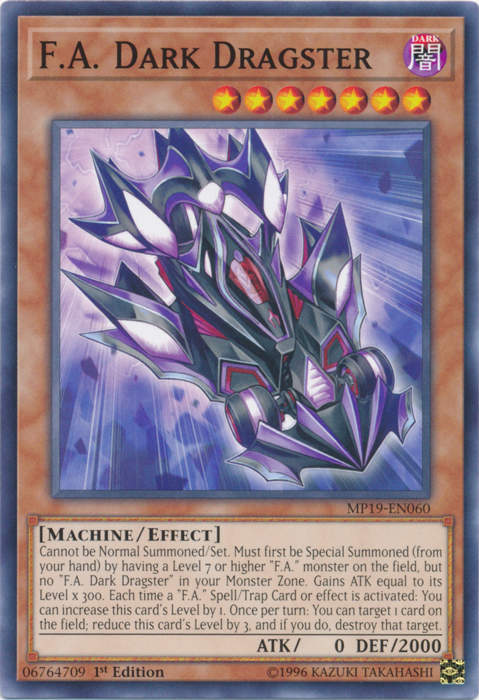 F.A. Dark Dragster [MP19-EN060] Common | Play N Trade Winnipeg