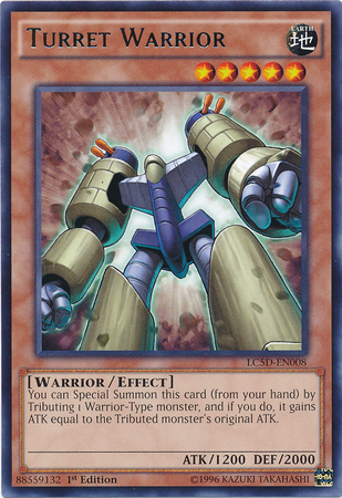 Turret Warrior [LC5D-EN008] Rare | Play N Trade Winnipeg