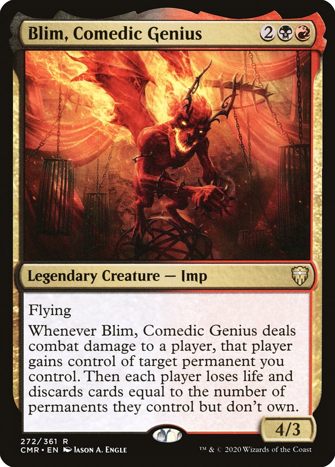 Blim, Comedic Genius [Commander Legends] | Play N Trade Winnipeg