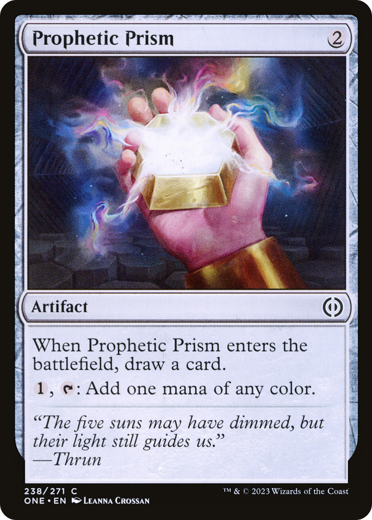 Prophetic Prism [Phyrexia: All Will Be One] | Play N Trade Winnipeg