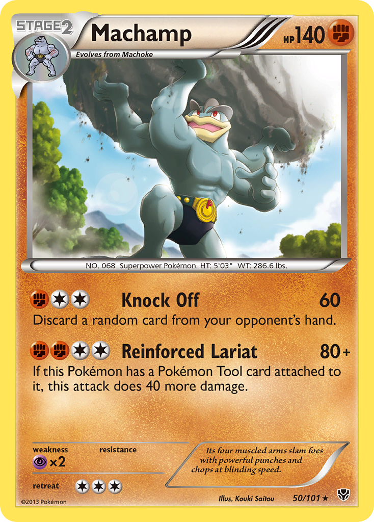 Machamp (50/101) [Black & White: Plasma Blast] | Play N Trade Winnipeg