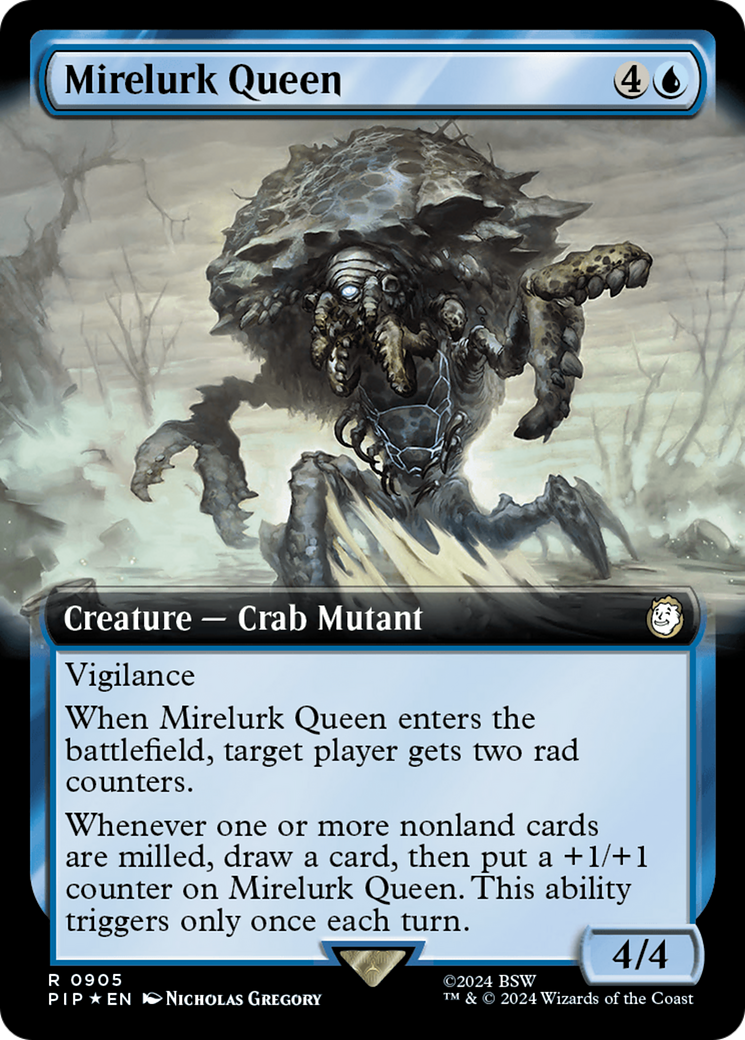 Mirelurk Queen (Extended Art) (Surge Foil) [Fallout] | Play N Trade Winnipeg