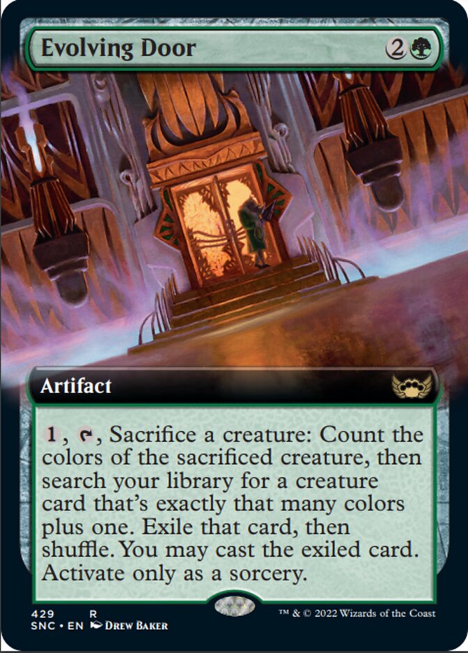 Evolving Door (Extended Art) [Streets of New Capenna] | Play N Trade Winnipeg