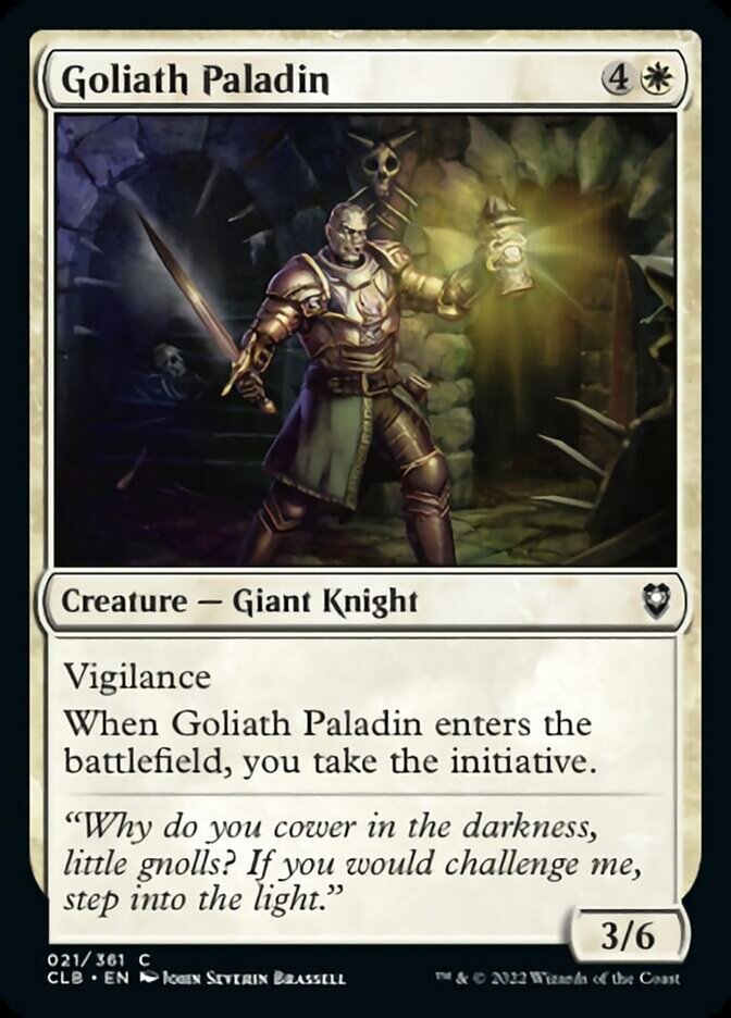 Goliath Paladin [Commander Legends: Battle for Baldur's Gate] | Play N Trade Winnipeg